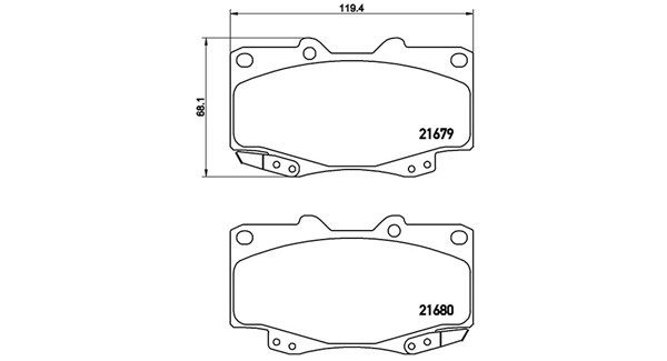 MAGNETI MARELLI stabdžių trinkelių rinkinys, diskinis stabdys 363700483151